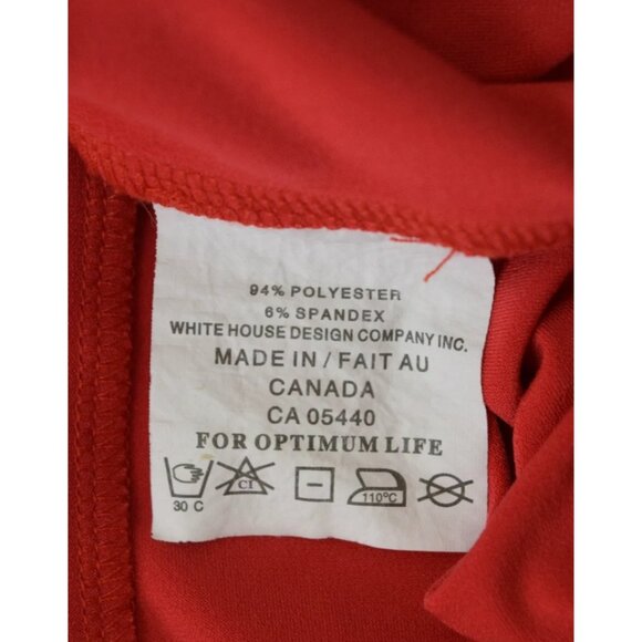 SYMPLI CORAL PINK DOUBLE OVER KEYHOLE SLEEVELESS TOP - Picture 7 of 7